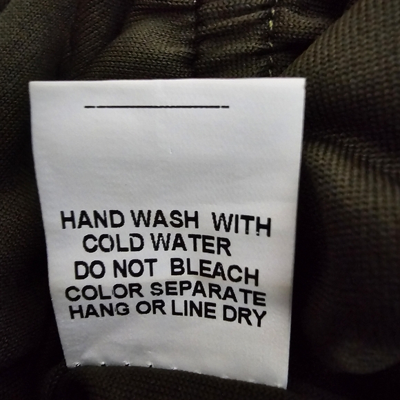 Honey Belle Shimmering Olive Long Sleeve Romper Sz M - Picture 9 of 9